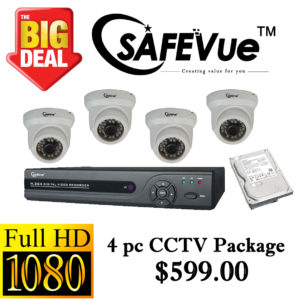 CCTVSG.NET SafeVue 1080P IP CCTV Package 4