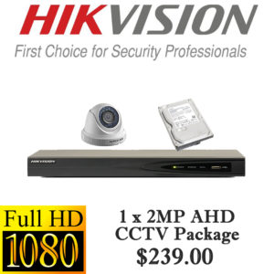 CCTVSG.NET HIKvision 1080P AHD CCTV Package 1