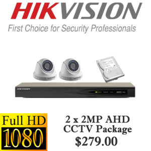 CCTVSG.NET HIKvision 1080P AHD CCTV Package 2