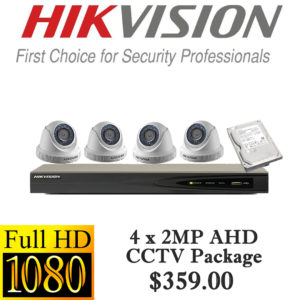 CCTVSG.NET HIKvision 1080P AHD CCTV Package 4