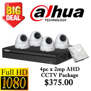 CCTVSG.NET Dahua 1080P AHD CCTV Package 4