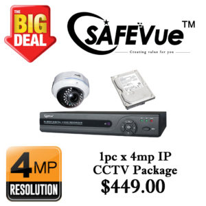 CCTVSG.NET SafeVue 4MP IP CCTV Package 1
