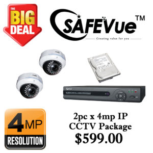 CCTVSG.NET SafeVue 4MP IP CCTV Package 2