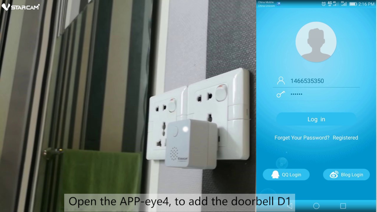 You are currently viewing VStarcam D1 doorcam demo – Vstarcam Official
