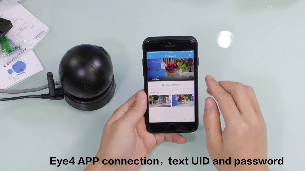 You are currently viewing VStarcam Home Security Camera G43S Unbox & Eye4
APP – Vstarcam Official