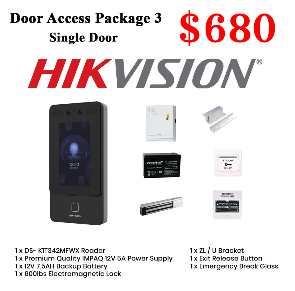 Singapore Door Access System Package 3 for Single Door